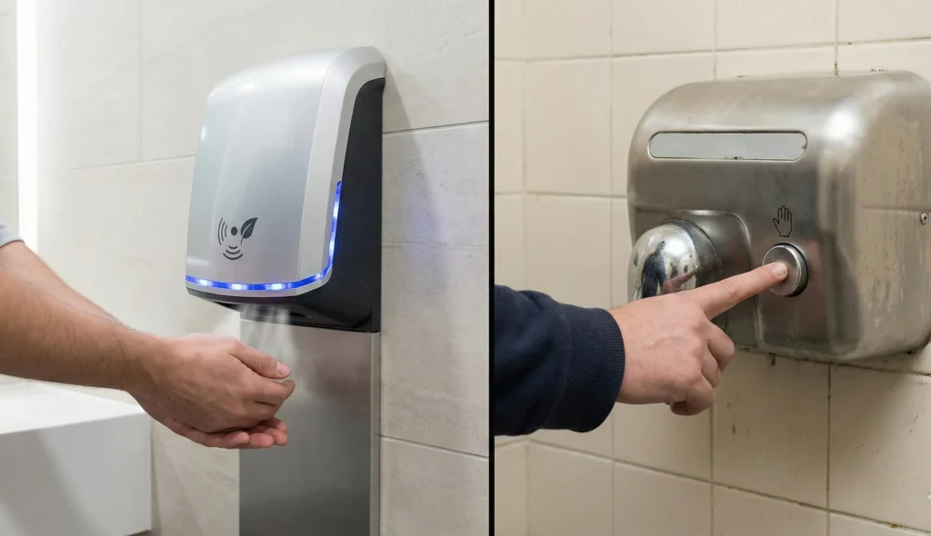 How Do Air Hand Dryers Work and What Are the Types of Hand Dryers Available? 4 Automatic vs Manual Hand Dryers