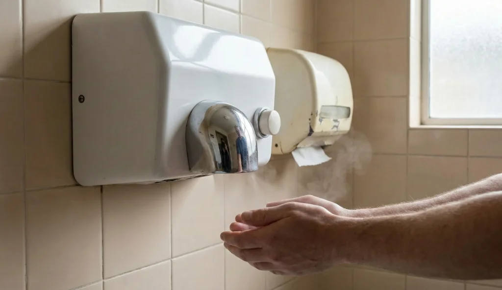 How Do Air Hand Dryers Work and What Are the Types of Hand Dryers Available? 2 Hot Air Hand Dryers