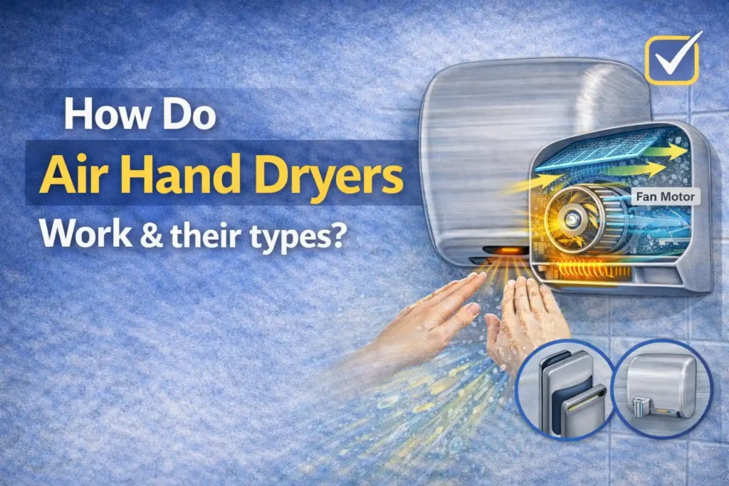 How Do Air Hand Dryers Work and What Are the Types of Hand Dryers Available? 17 How Do Air Hand Dryers Work & their types