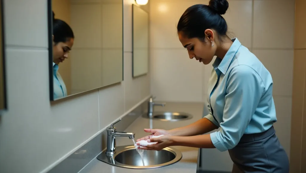 Washroom Etiquettes for Females in Office