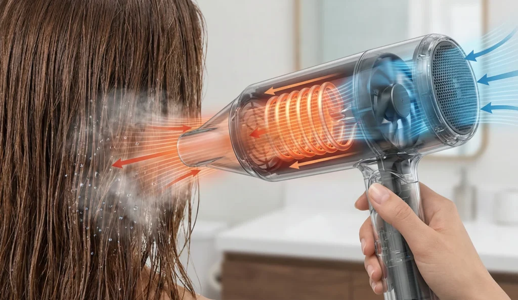 How a Hair Dryer Works
