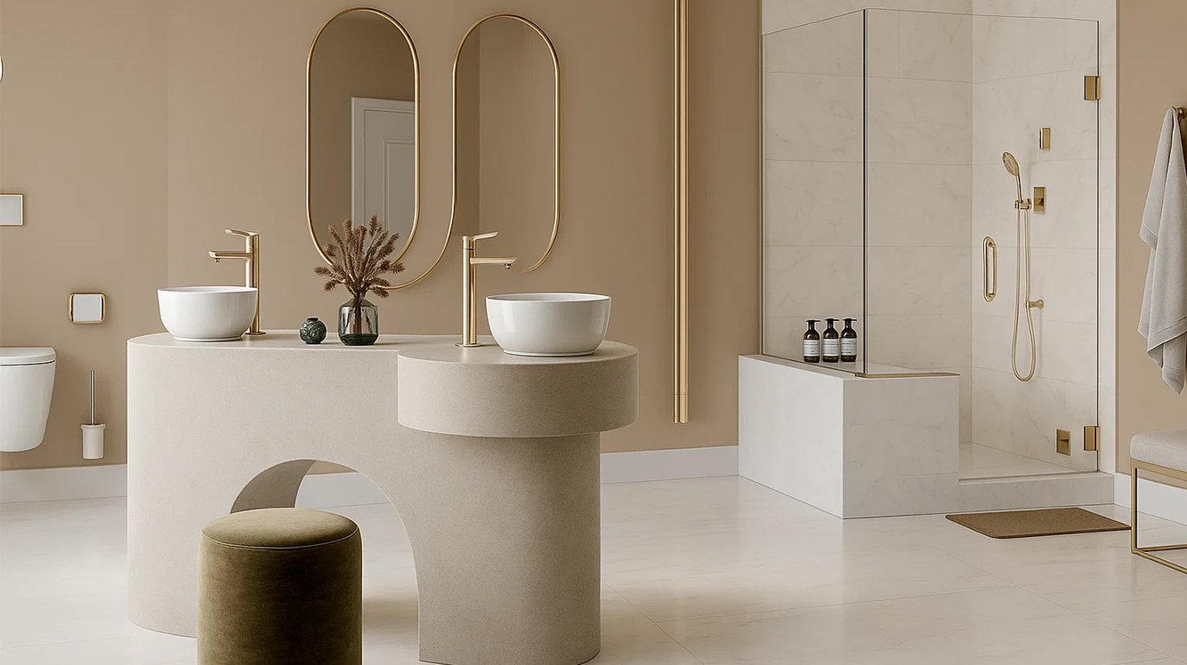 Modern Bathroom Wall Paint Ideas