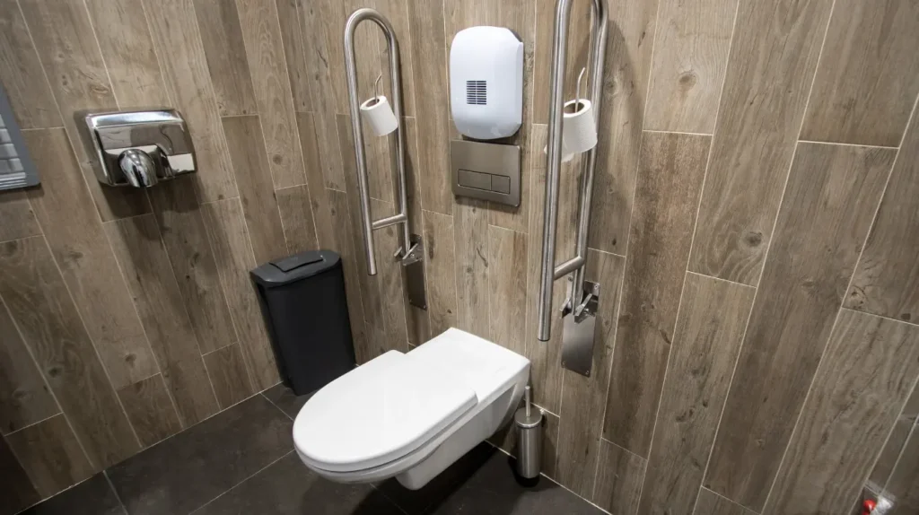 Set Up an Accessible Toilet