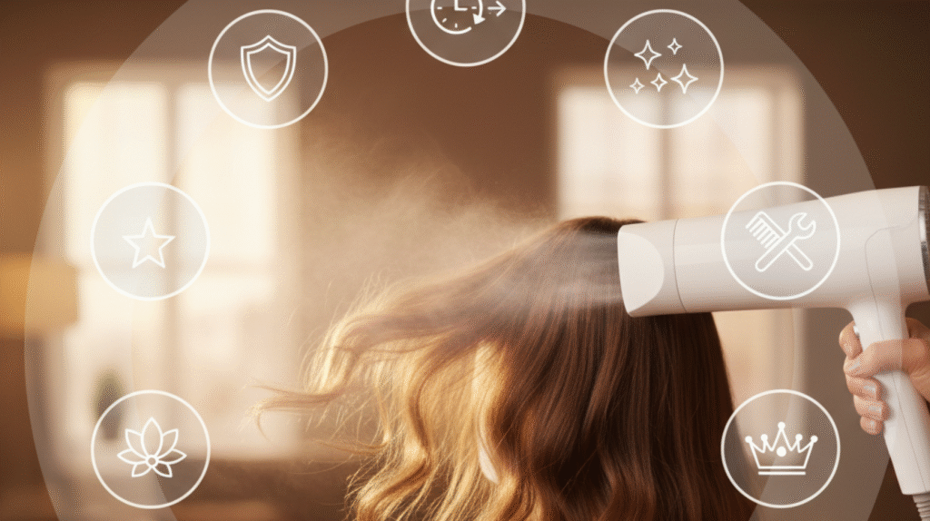 8 Key Benefits of Using a Hair Dryer for Daily Styling 8 Key Benefits of Using a Hair Dryer for Daily Styling