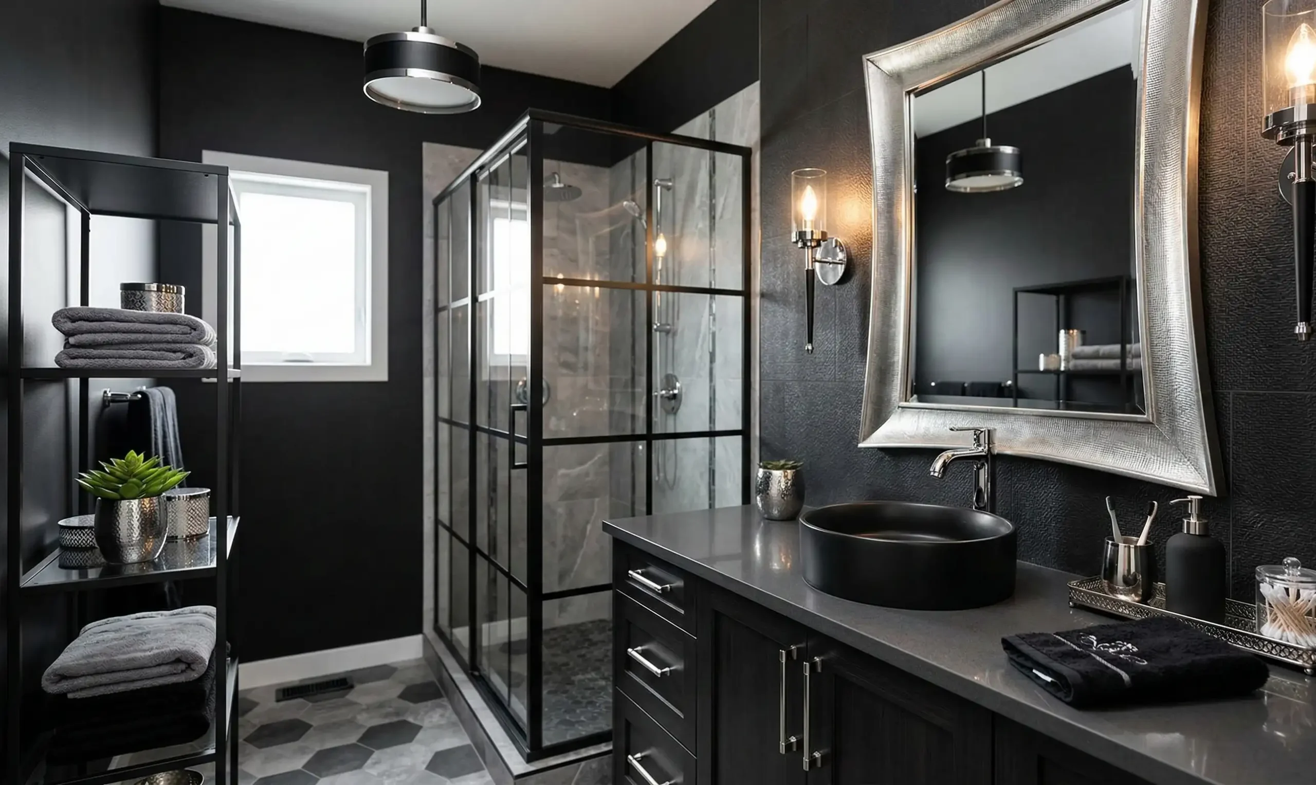 Homepage 53 10 Black and Silver Bathroom Decor ideas