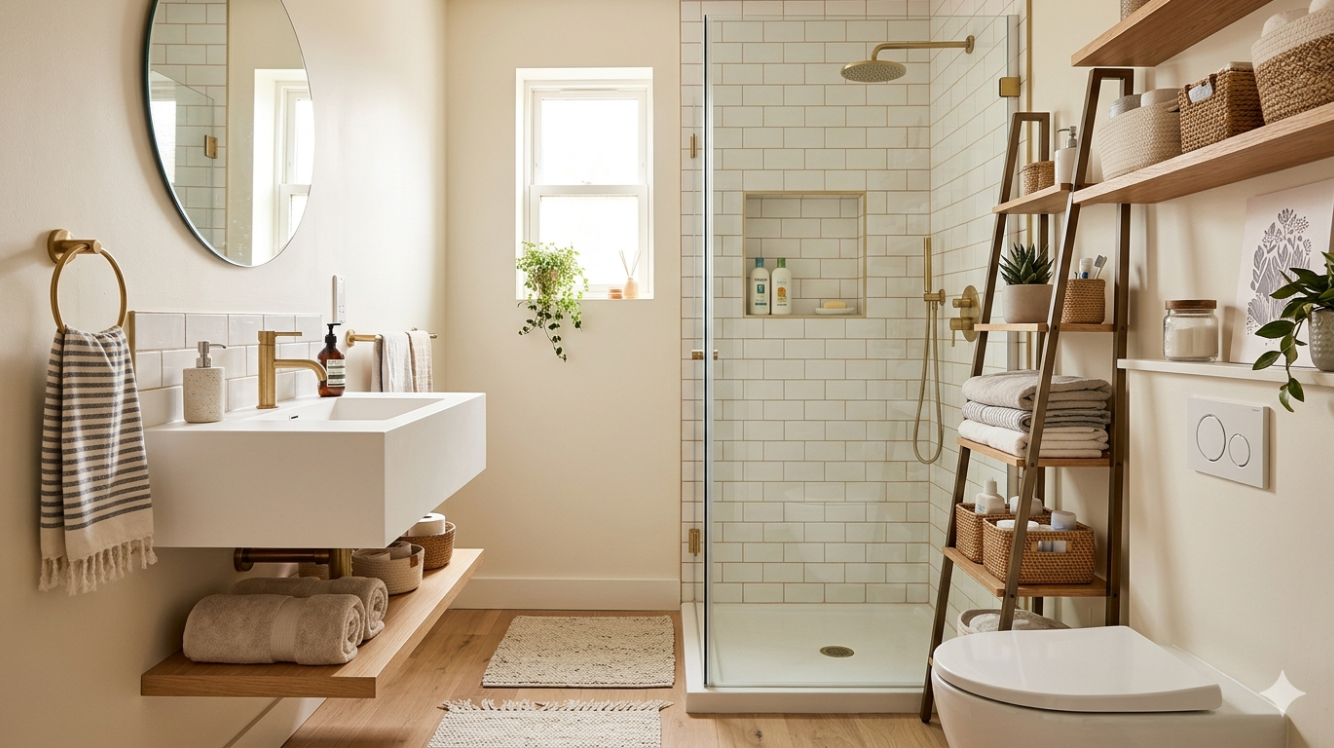 Space-Saving Bathroom Ideas for Small Homes and Apartments