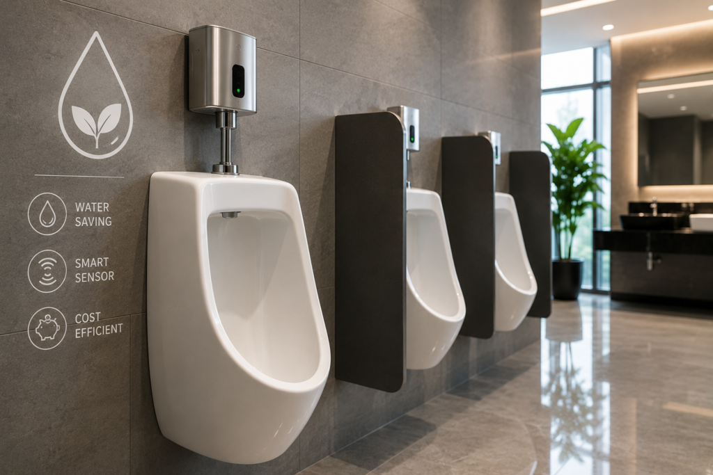 How Sensor-Based Urinal Flushers Reduce Water Bills