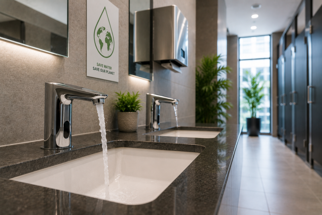 How Sensor Faucets Help Reduce Water Consumption in Commercial Buildings