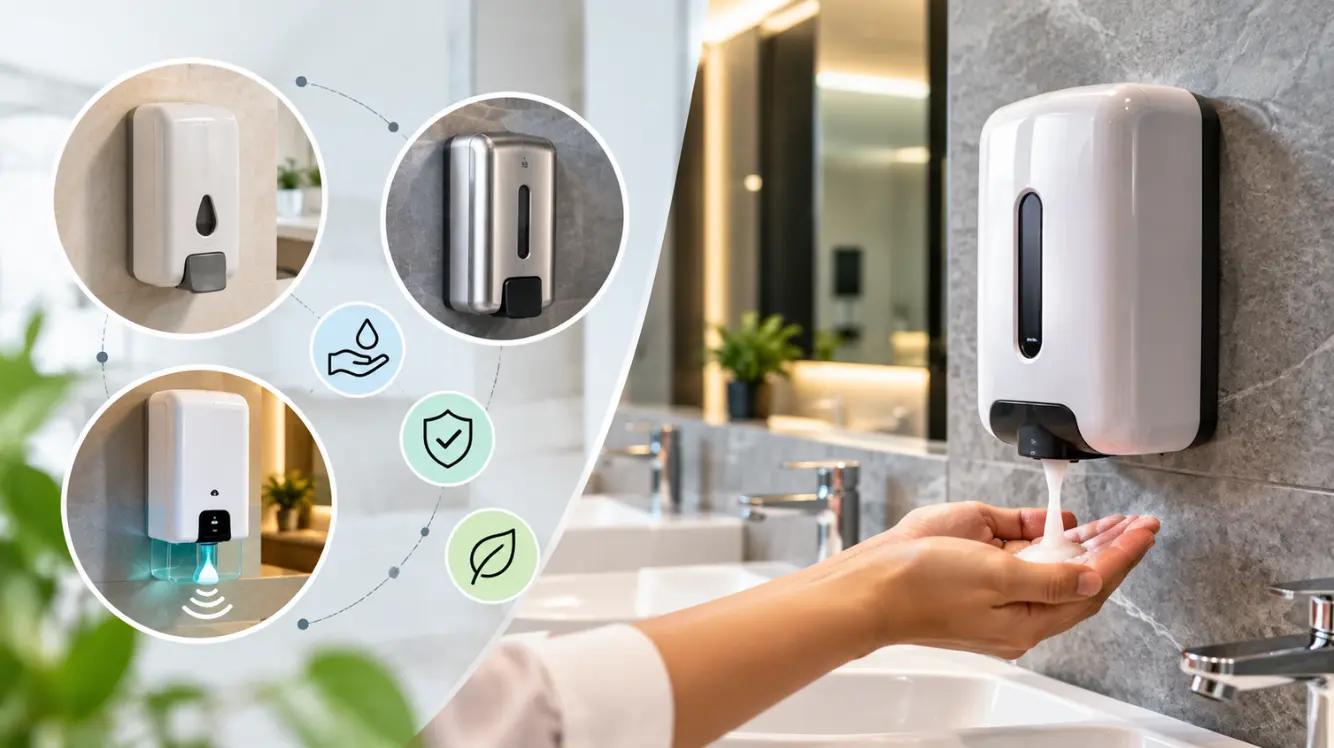 Wall Mounted Soap Dispensers Types Benefits and How to Choose the Right One